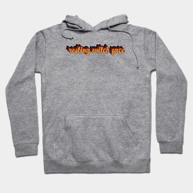 Resting Witch Face Hoodie by quoteee